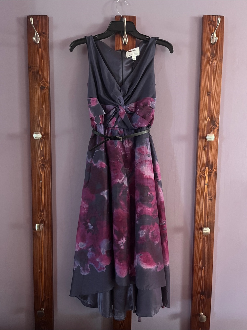 🆕 Lela Rose Neiman Marcus Watercolor Floral High-Low Dress